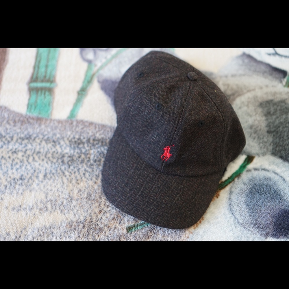 Tweed Polo Ralph Lauren Cap